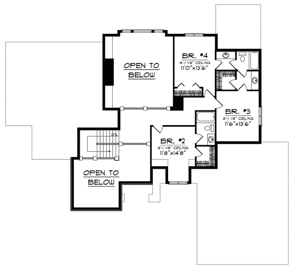 European Tudor Level Two of Plan 73028