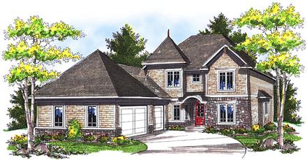 House Plan 73038 Elevation