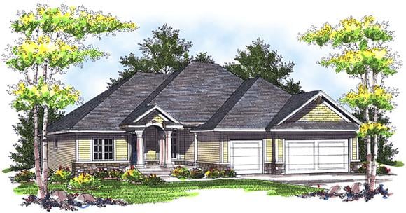 House Plan 73039 Elevation