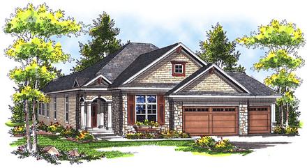 House Plan 73040 Elevation