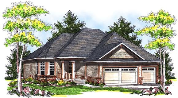 House Plan 73041 Elevation