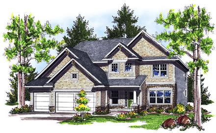 House Plan 73043 Elevation