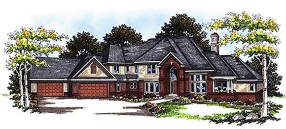 House Plan 73053 Elevation