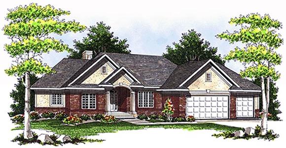 House Plan 73077 Elevation