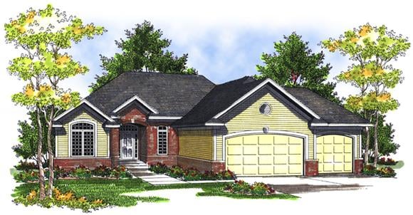 House Plan 73080 Elevation