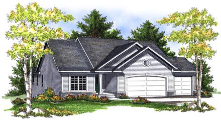 House Plan 73084 Elevation