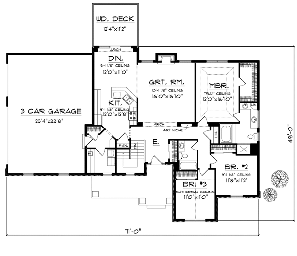 European Level One of Plan 73089