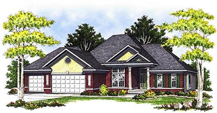 House Plan 73095 Elevation