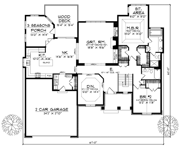 Traditional Level One of Plan 73099