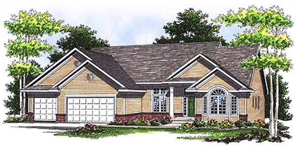 House Plan 73111 Elevation