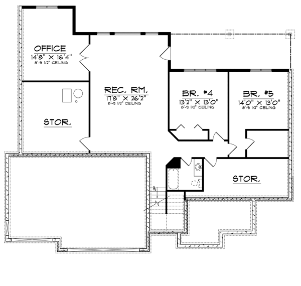 European Lower Level of Plan 73120