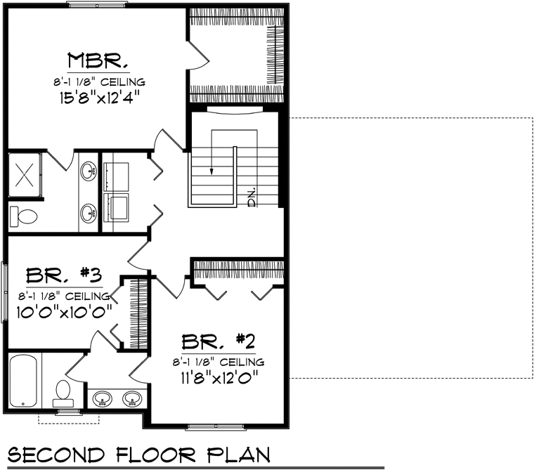 Traditional Level Two of Plan 73133