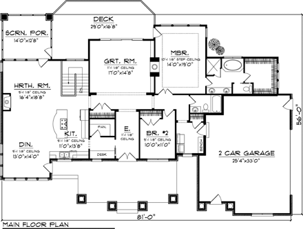 First Level Plan