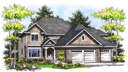 House Plan 73181 Elevation