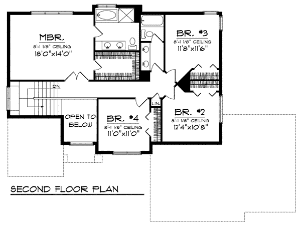 European Traditional Level Two of Plan 73191