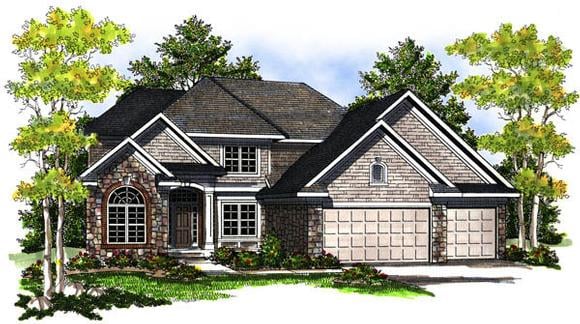 House Plan 73191 Elevation