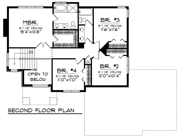 Traditional Level Two of Plan 73192