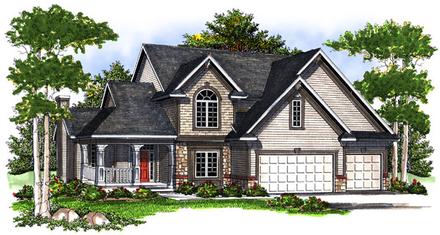 House Plan 73194 Elevation