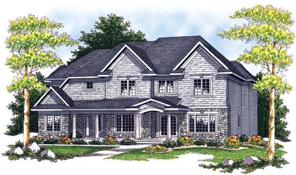 House Plan 73205 Elevation