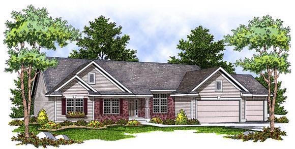 House Plan 73226 Elevation