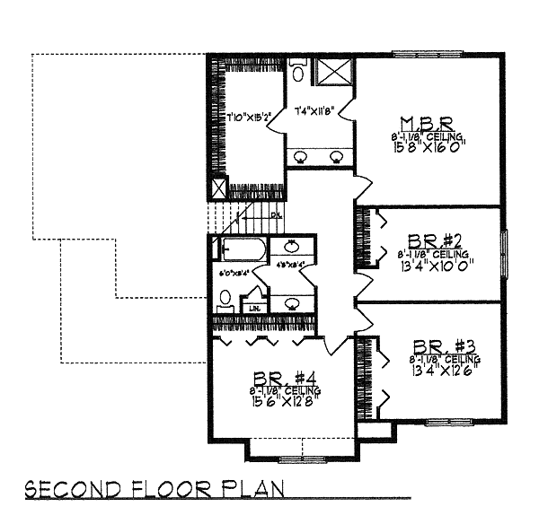 Contemporary Traditional Level Two of Plan 73236