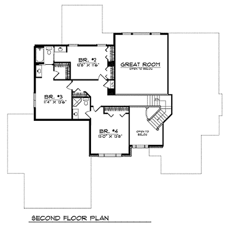 Traditional Level Two of Plan 73249