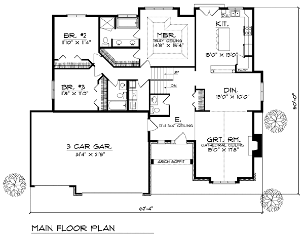 Traditional Level One of Plan 73269