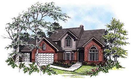 House Plan 73290 Elevation