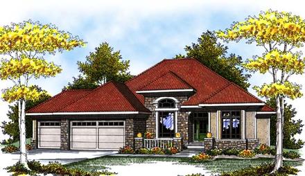 House Plan 73297 Elevation