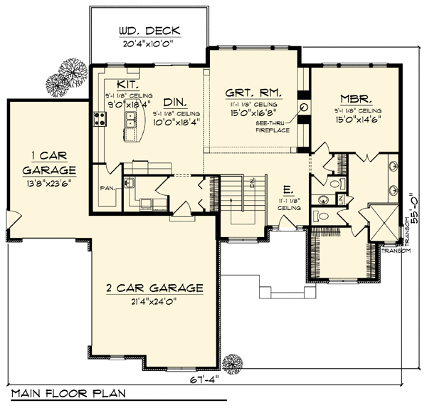 Traditional Level One of Plan 73310