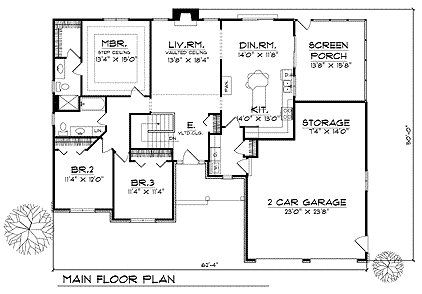 First Level Plan