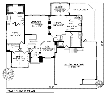 Traditional Level One of Plan 73361