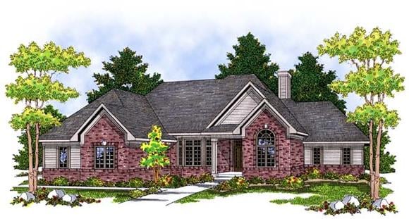 House Plan 73373 Elevation