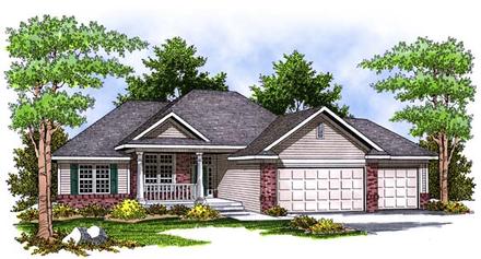 House Plan 73394 Elevation