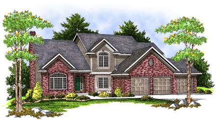 House Plan 73402 Elevation