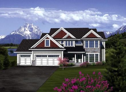 House Plan 73405 Elevation