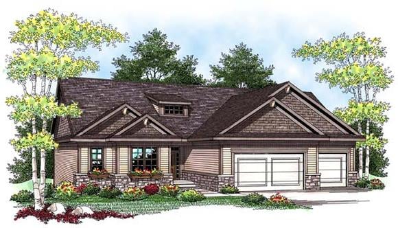 House Plan 73422 Elevation