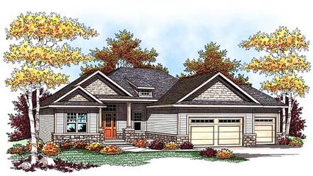 House Plan 73425 Elevation