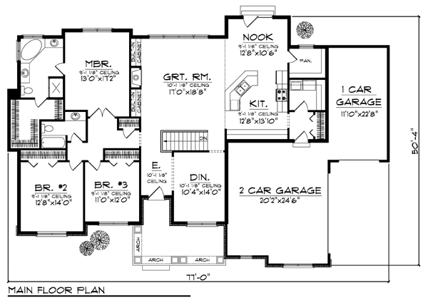 Traditional Level One of Plan 73431