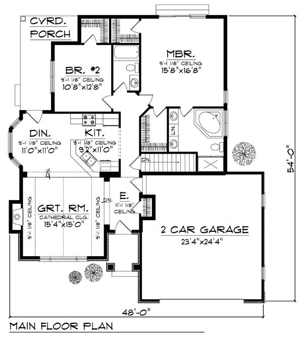 Traditional Level One of Plan 73437