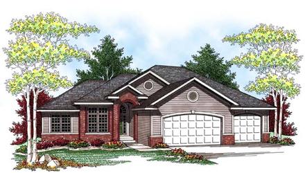 House Plan 73440 Elevation