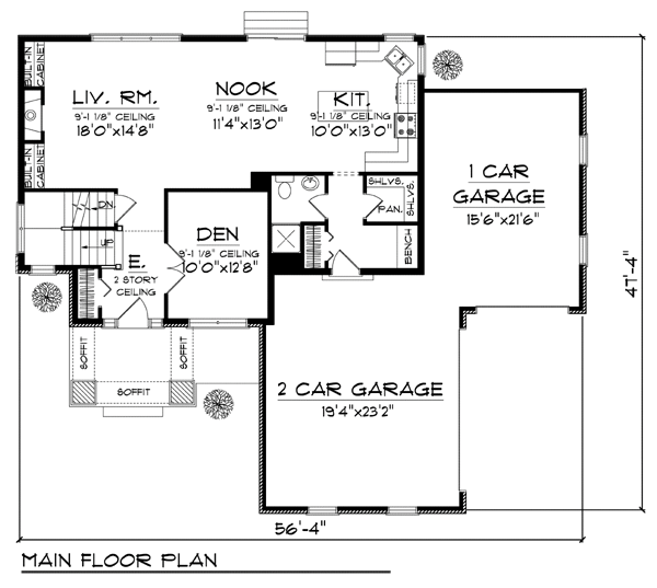 Traditional Level One of Plan 73444