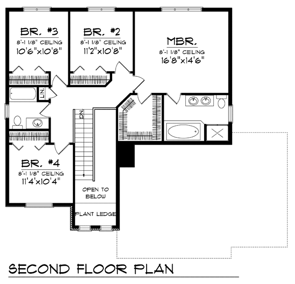 Mediterranean Level Two of Plan 73445