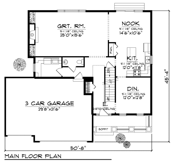 Mediterranean Level One of Plan 73447