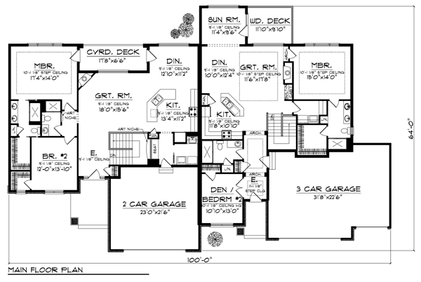 Traditional Level One of Plan 73454