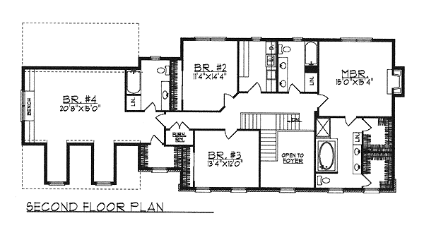 Colonial Level Two of Plan 73458