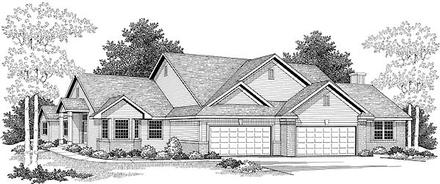 Traditional Elevation of Plan 73468