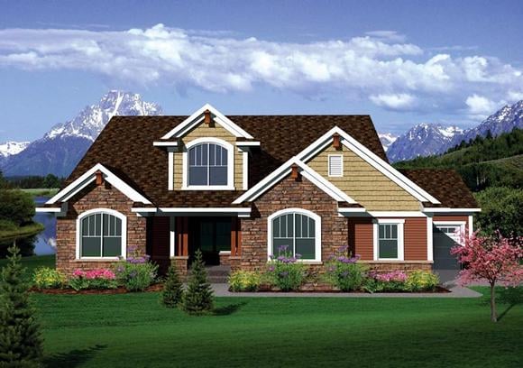 House Plan 73494 Elevation