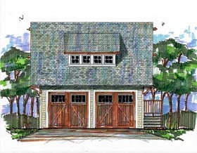 Plan 73600 - 387 Square Feet