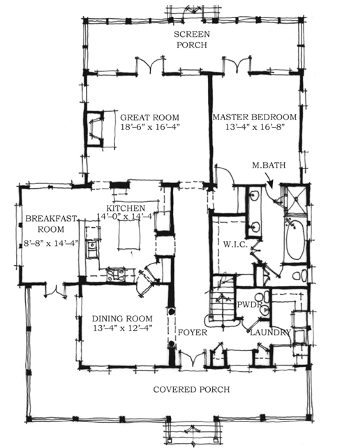 Historic Level One of Plan 73703